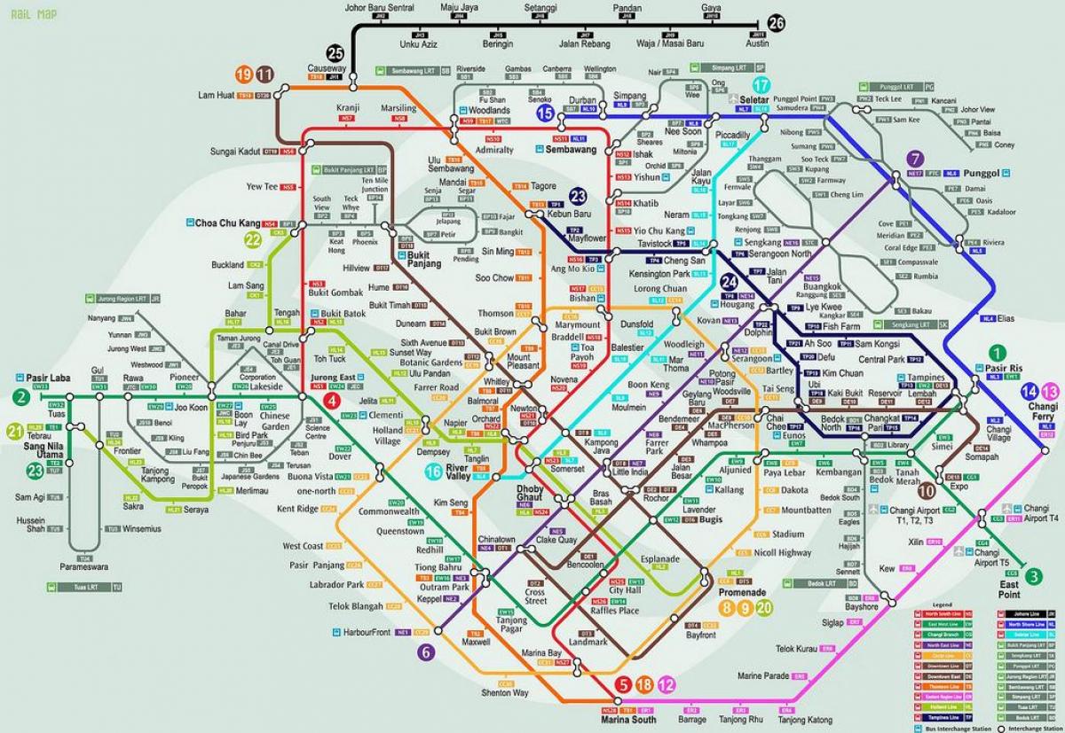 lrt mapa Singapore